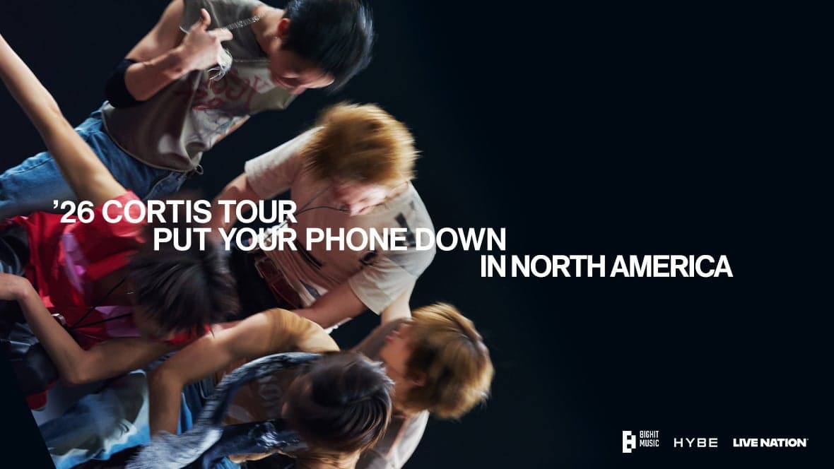CORTIS – PUT YOUR PHONE DOWN Tour