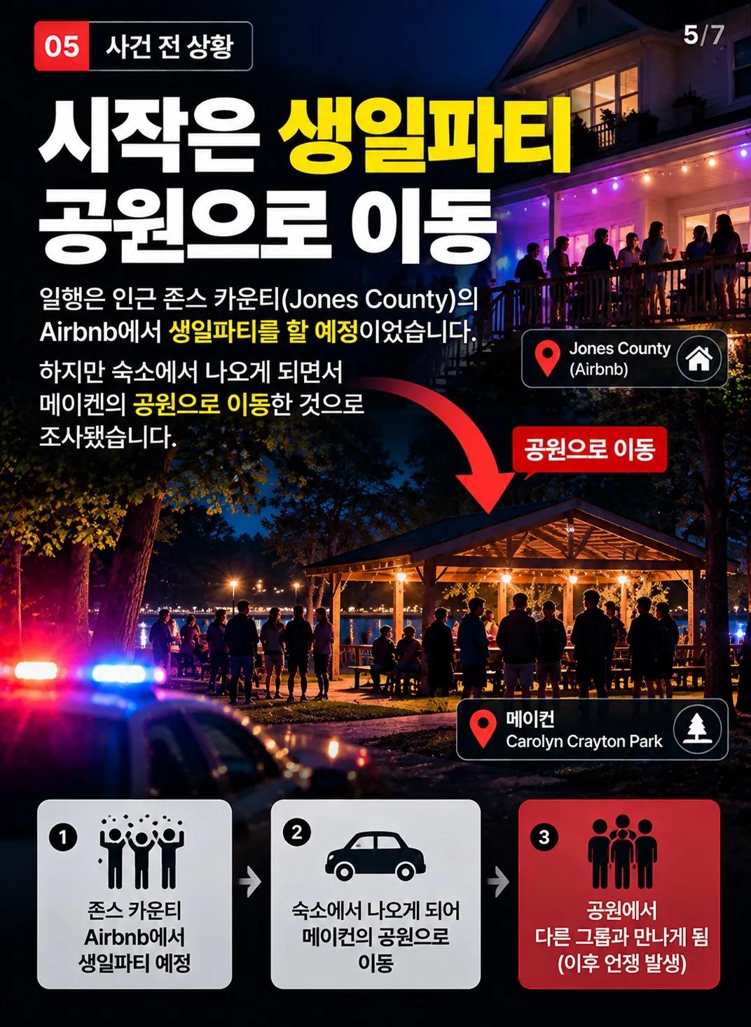조지아 공원서 총격… 17~18세 청소년 11명 부상, 2명 위중 5/7