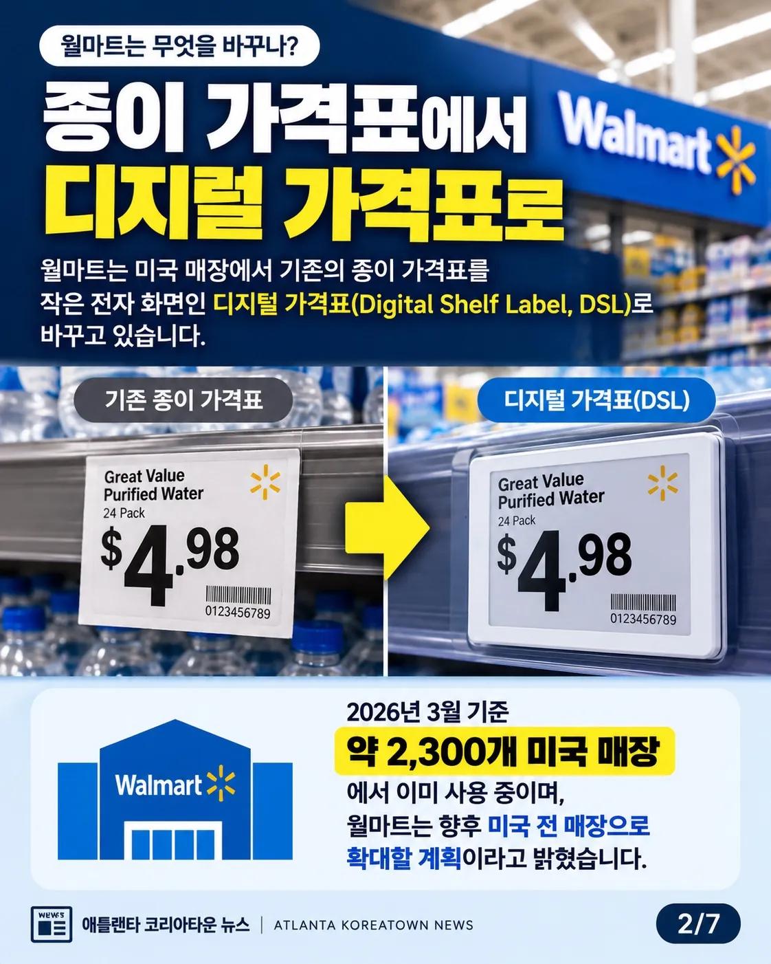 월마트 가격표가 바뀐다… 사람마다 가격도 달라질까? 2/7