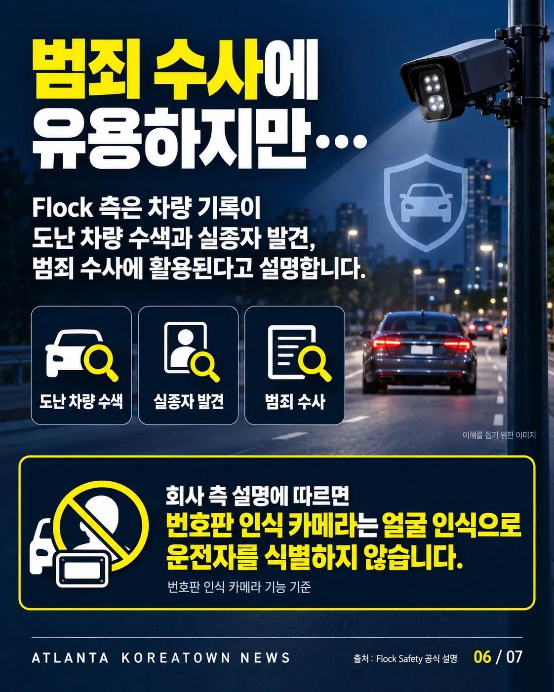 내 차의 이동 기록, 누가 보고 있을까? 미국 번호판 카메라 논란 6/7