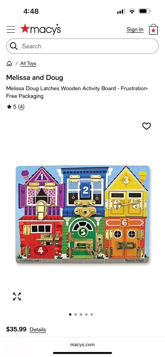 Melissa and doug lock board